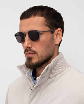 Dunhill Серые солнцезащитные очки DU0103S