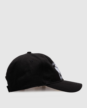 Off-White Детская черная кепка с принтом Arrow OBLB002S25FAB001