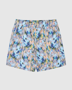 Off-White Детские шорты в принт OBCB00CS25FAB001