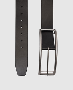 Ann Demeulemeester Чорний шкіряний ремінь Igna B0011720LT128