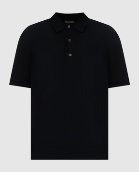 Tom Ford Чорне поло KPS004YMC024S25