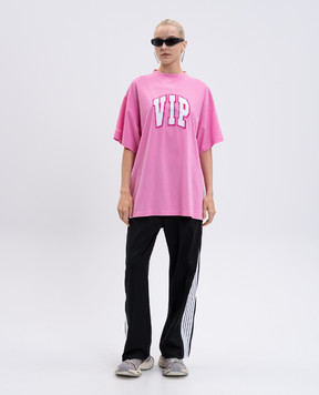 Balenciaga Розовая футболка VIP 831305TSVP6