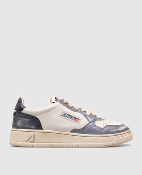 AUTRY Кожаные кроссовки MEDALIST LOW SUPER VINTAGE AVLWMT03