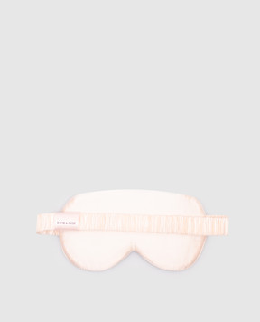 Dore & Rose Розовая маска для сна из шелка PREMIUMSILKSLEEPMASK