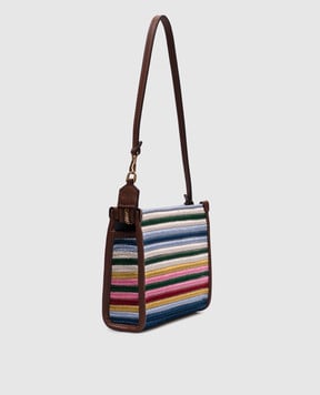 Etro Комбинированная сумка с логотипом. WP2C0014AE233