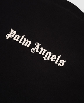 Palm Angels Чорний шопер з вишикою логотипа PMNA07GF25FLE002