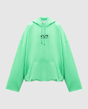 Vetements Зеленые худи с логотипом UA66HD600Ew