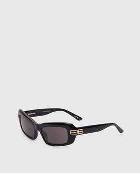 Balenciaga Чорні сонцезахисні окуляри Casino 830315T0039