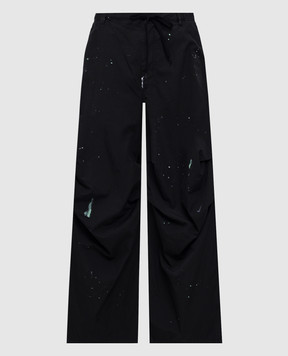 Maison Margiela MM6 Чорні штани Painter S62KB0240M35458