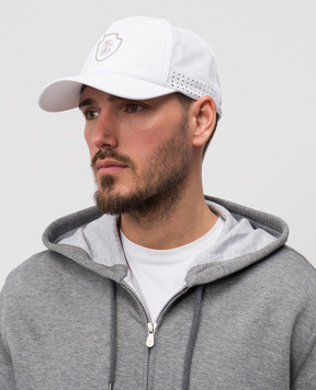 Brunello Cucinelli Синя кепка з емблемою MCAP9911T