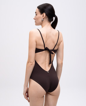 Max Mara Коричневий купальник CHANTAL CHANTAL
