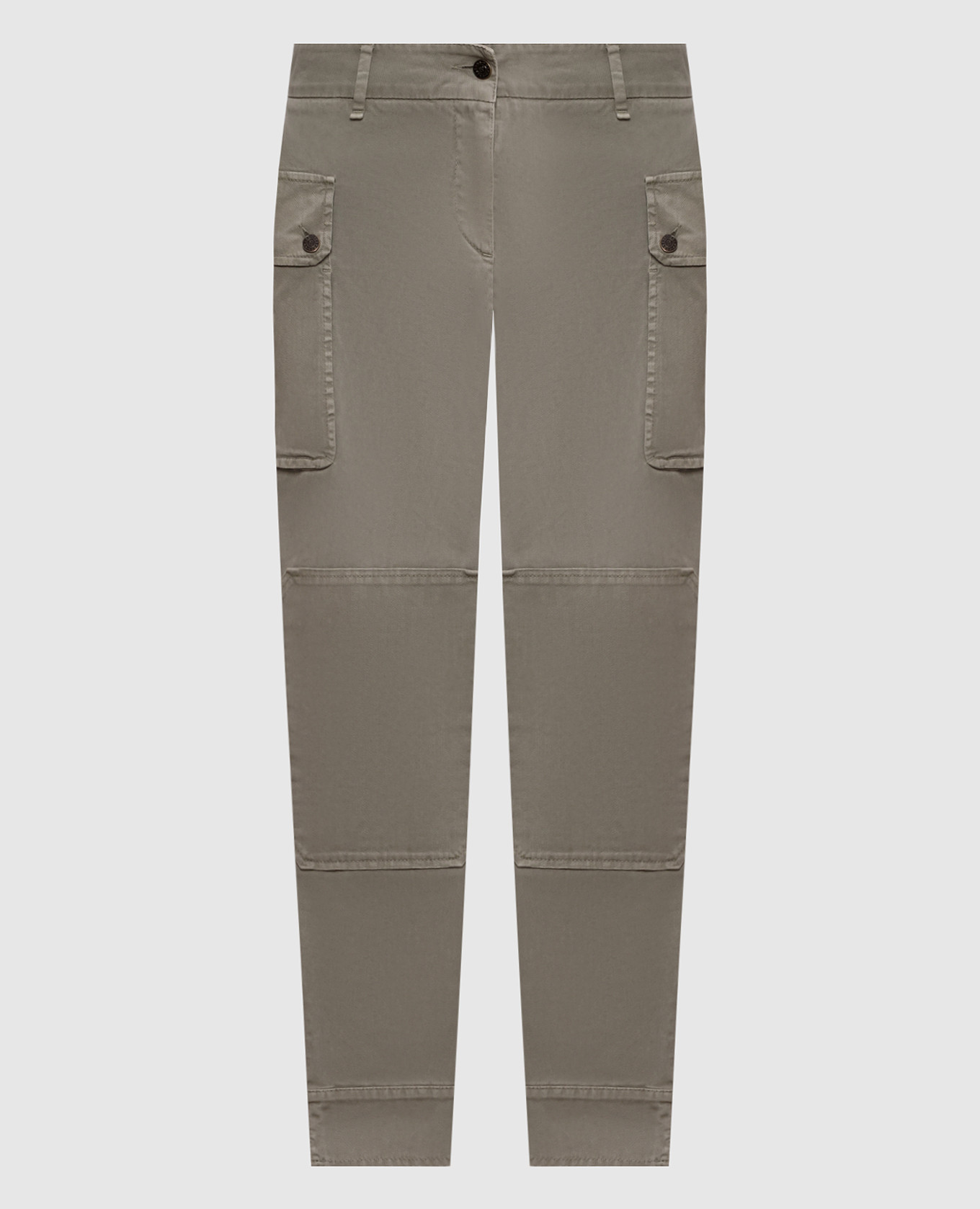 

Брюки карго цвета хаки, Зауженные брюки