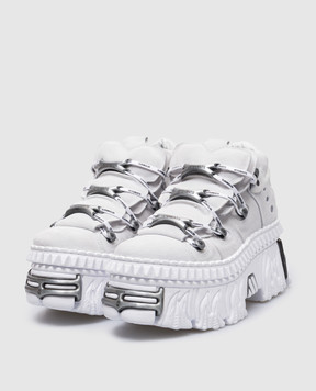 Vetements Серые замшевые кроссовки на платформе New Rock UA66SN100W
