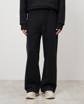 AMIRI Черные спортивные брюки с вышивкой логотипа AMJYSP1024
