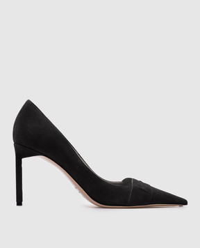 Tom Ford Сірі замшеві туфлі W3717LGO038N