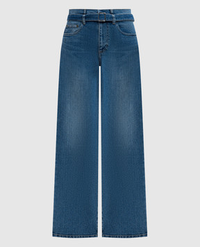 PROENZA SCHOULER Голубые джинсы Ellsworth Jean с эффектом потертости R2428000DC059