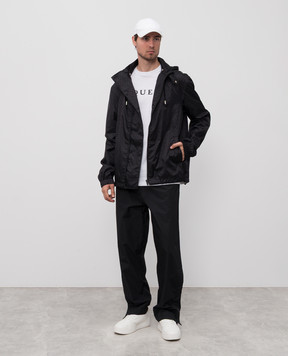 Alexander McQueen Біла футболка з фактурним логотипом 828420QTADD