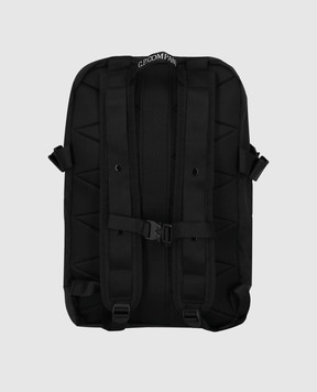 C.P. Company Черный рюкзак с вышивкой логотипа MAC121A110188G