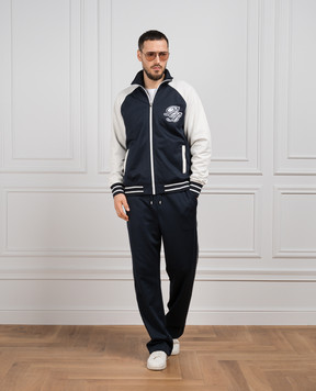 Balmain Сині спортивні штани CH0PQ032JG70