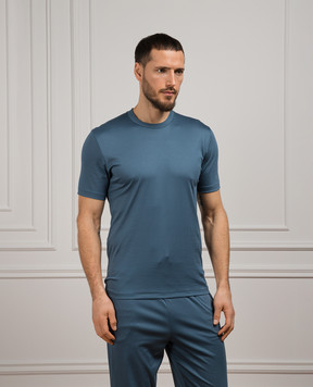 Zimmerli Блакитна футболка 2861447