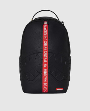 Sprayground Дитячий чорний рюкзак SHARK CENTRAL METRO HUNT 910B6210NSZ