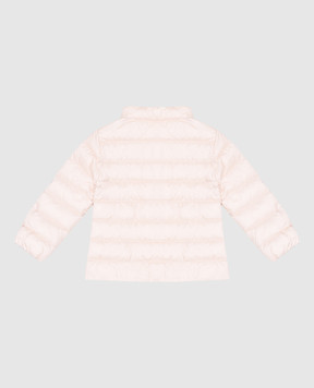 Moncler ENFANT Детская бежевая пуховая куртка Cecil K19511A00015597YF