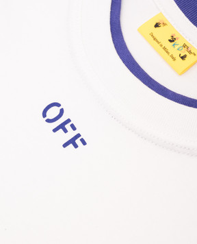 Off-White Детская футболка с принтом логотипа OGAA01BS25JER001