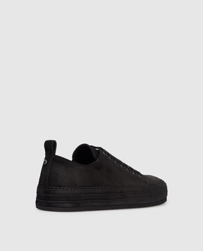 Ann Demeulemeester Черные замшевые кеды Gert Crosta B0012588LT147