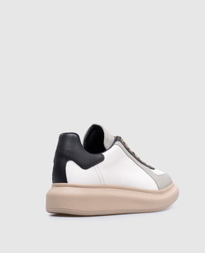 Alexander McQueen Шкіряні кросівки з логотипом 808180WIAC4