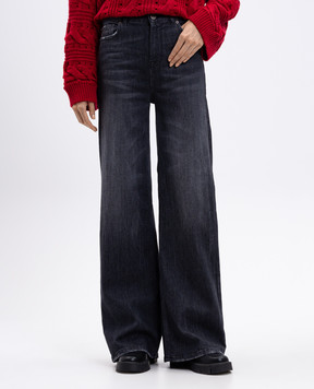 Twinset Серые джинсы с логотип патч 252TP2550