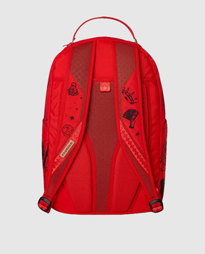 Sprayground Детский красный рюкзак DIABLO 910B7306NSZ