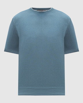 Canali Зеленая футболка MK02261C1050