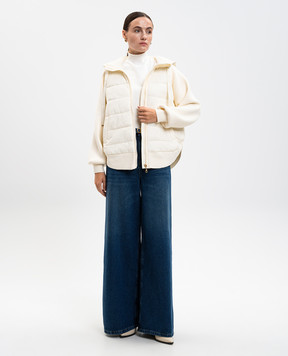 Twinset Белая куртка с логотипом 252TP2171