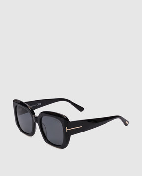 Tom Ford Чорні сонцезахисні окуляри Carla FT12205201D