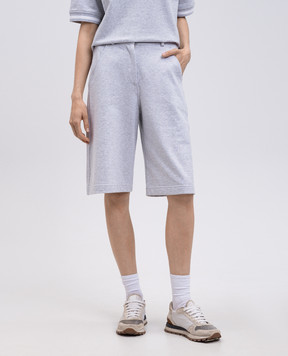 Brunello Cucinelli Серые шорты MN05NVD379