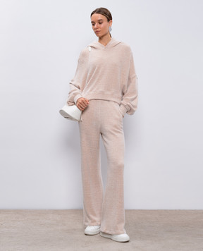 Jacob Lee Бежеві спортивні штани WJP059AW24BM