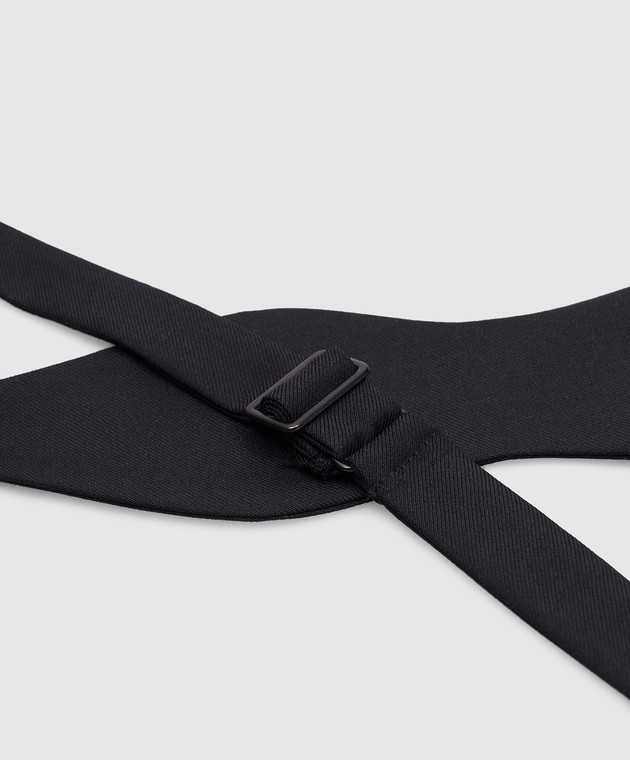 Peserico Черная бабочка из шерсти E33302C0CC384 изображение 3