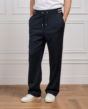 Balmain Сині спортивні штани CH0PQ032JG70
