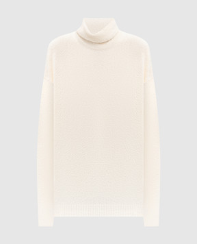 Fear of God Бежевий светр з вовною з логотипом FG25FW20209WBO