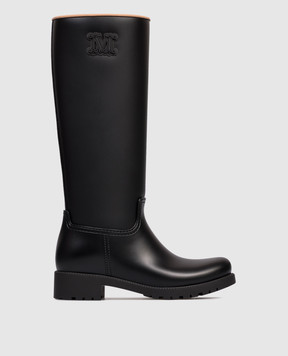 Max Mara Чорні чоботи RAIN RAIN