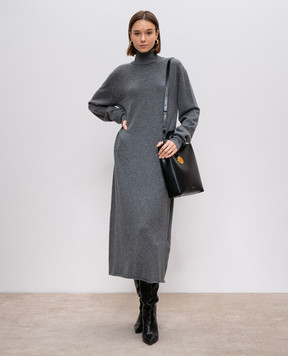 Jil Sander Сіра сукня з кашеміру J02CT0250J13201