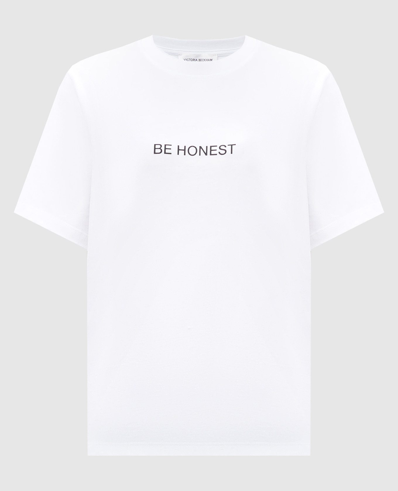 

Белая футболка с надписью Be Honest, Белый, Футболки