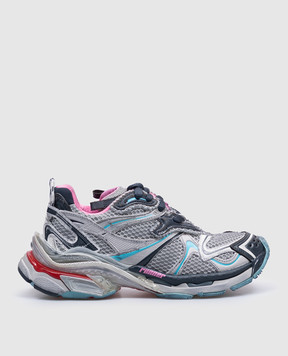 Balenciaga Серые кроссовки Runner 2.0 с винтажным эффектом 779064W3RXP