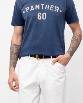 Valentino Чорний шкіряний ремінь Vlogo Signature 7Y2T0SQ9QBH