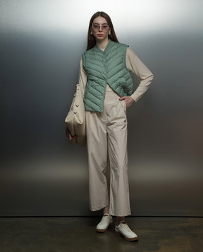 Woolrich Бежеві штани з логотипом CFWWTR0174FRUT3027