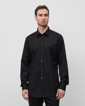 Dolce&Gabbana Чорна сорочка Martini G5EJ1TFU5U8