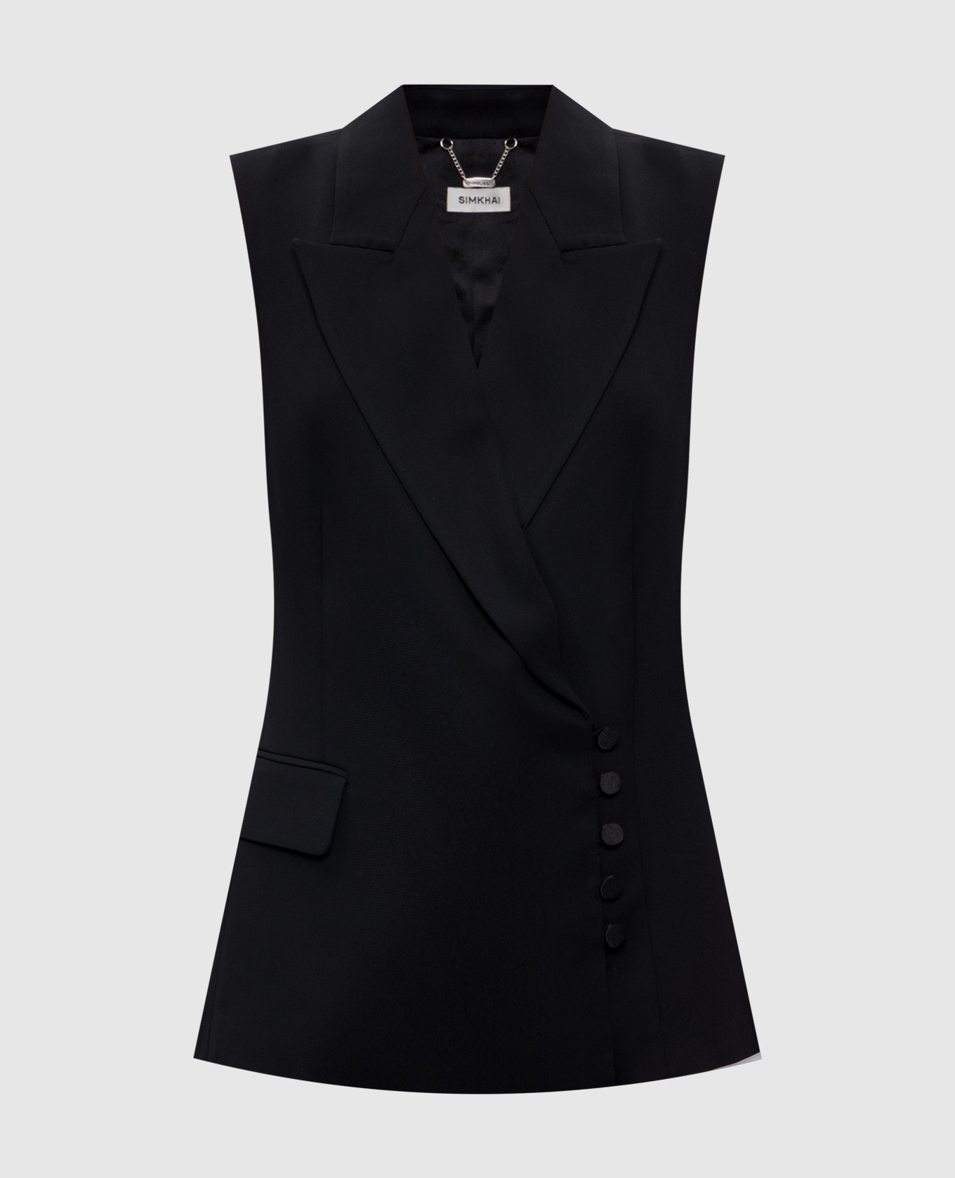 

Черный жилет Valarie, Костюмные