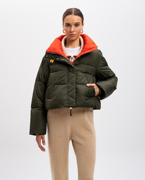 Parajumpers Зелений укорочений пуховик Cecy 24WPWPUPD31