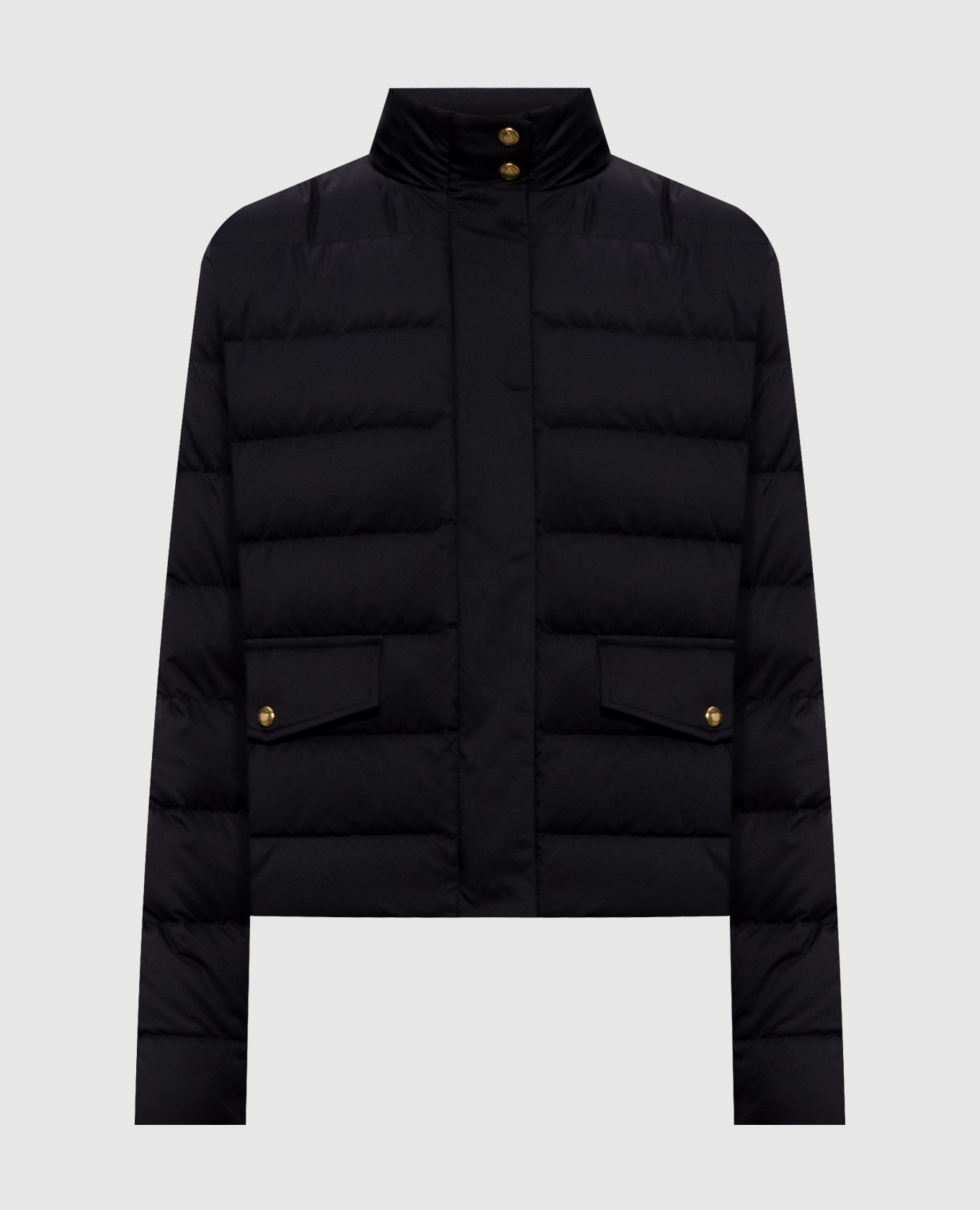 Черная пуховая куртка Bessettes