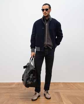 Brunello Cucinelli Двухсторонняя куртка из кашемира MY4139803